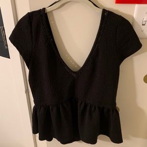 Free People Low-V Dress Top